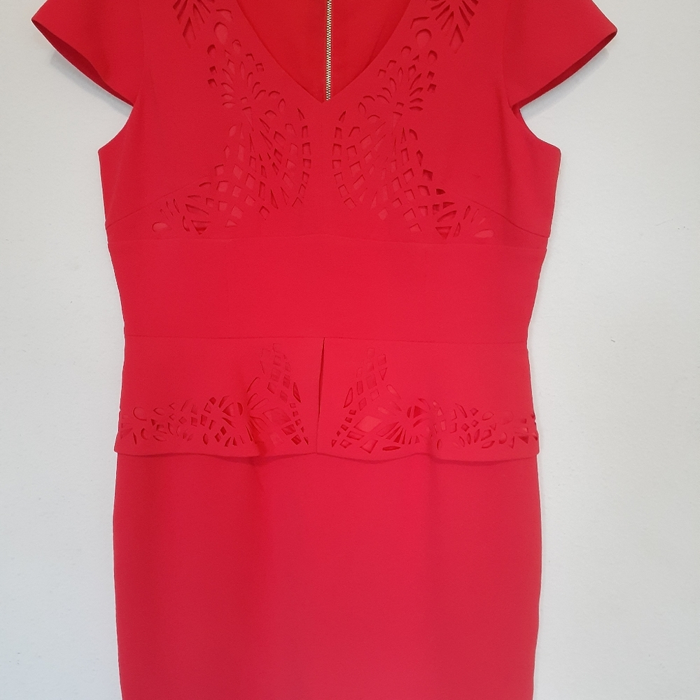 Antonio Melani beautiful Red dress in size 12.